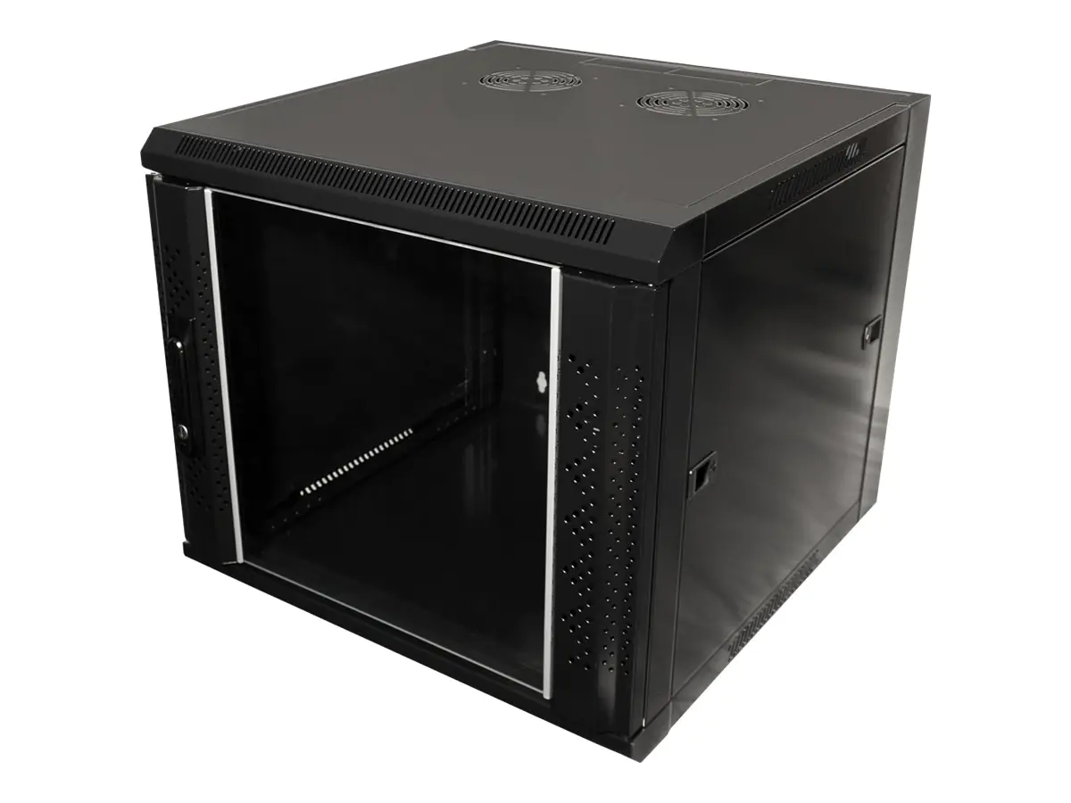 ROTRONIC Value - Gehäuse - geeignet für Wandmontage - Schwarz - 9U - 48.3 cm (19")