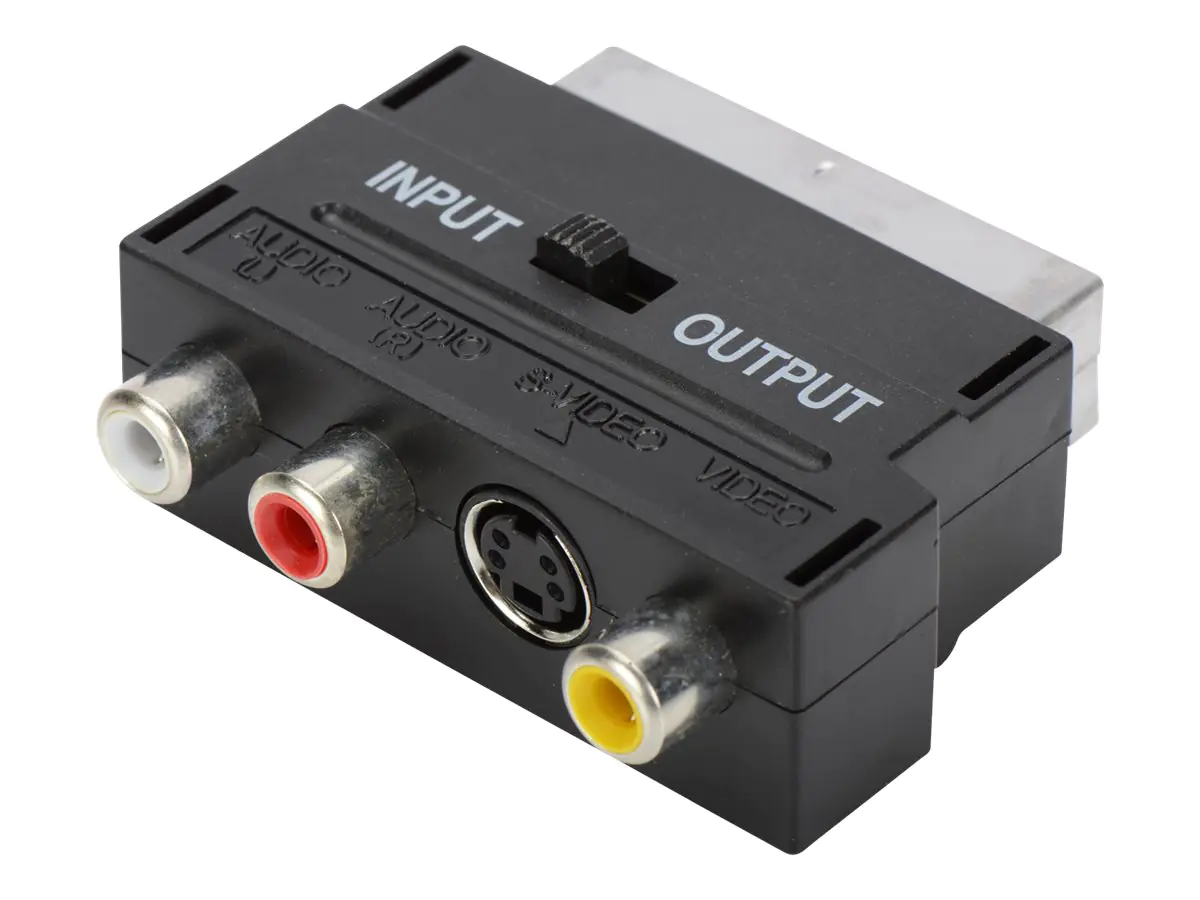 ednet. Video- / Audio-Adapter - S-Video / Composite
