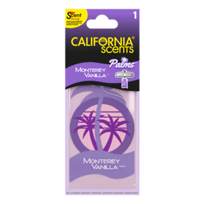 CALIFORNIA SCENTS Duftbaum Monterey Vanilla Palme