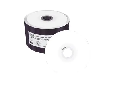 MediaRange - 50 x DVD-R (8cm) - 1.4 GB (30 Min.) 4x - mit Tintenstrahldrucker bedruckbare Oberfläche, Bedruckbarer Innenring - Brick