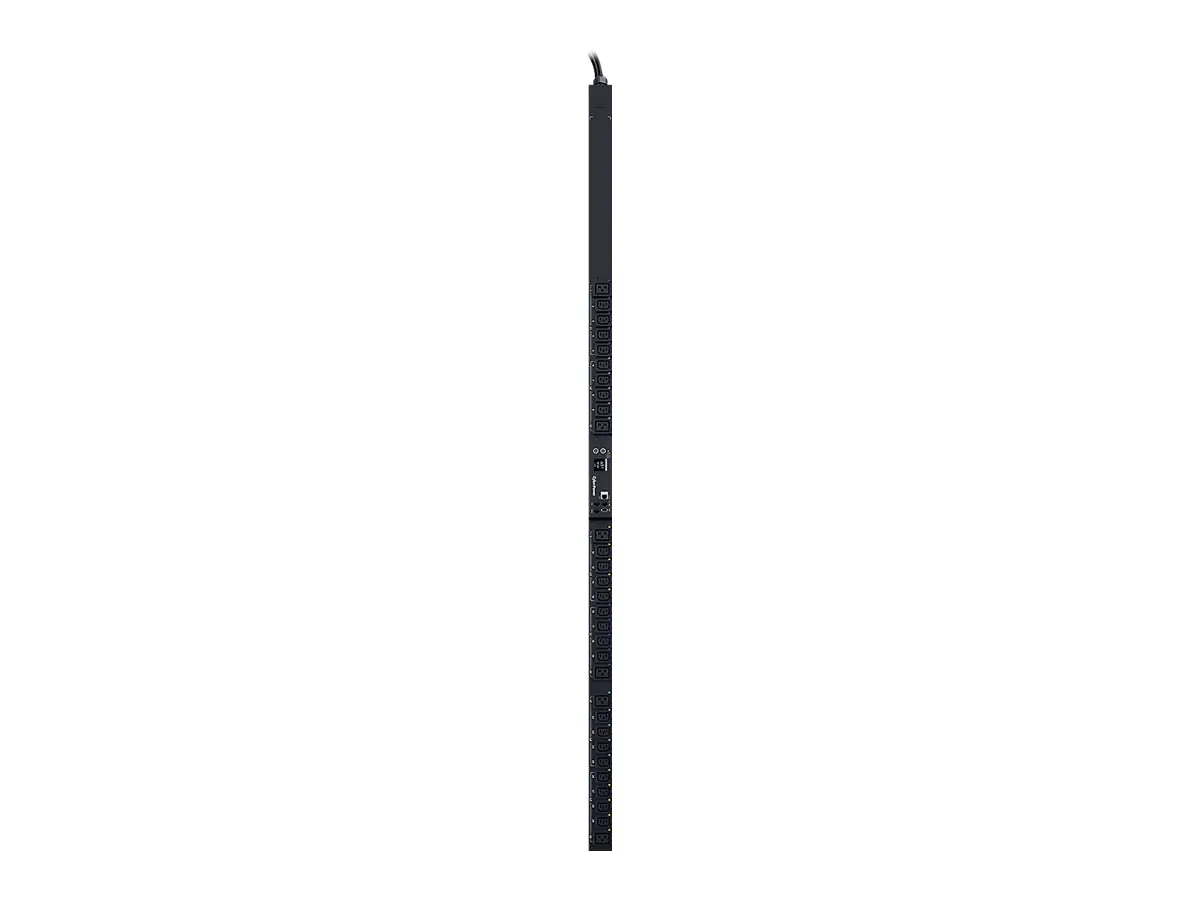 CyberPower Switched Metered-by-Outlet PDU83401 - Stromverteilungseinheit (Rack - einbaufähig) - AC 346-415 V - 3 Phasen - Ethernet, serial - Eingabe, Eingang IEC 60309 3P+N+E - Ausgangsanschlüsse: 30 (6 x IEC 60320 C19, 24 x IEC 60320 C13) - 0U - 3.05 m S