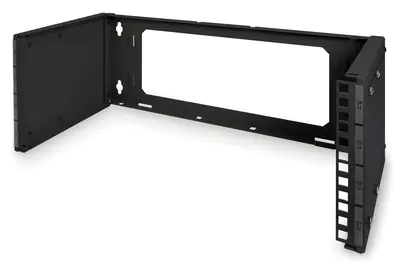 DIGITUS Patch-Halter zur Wandmontage für 483 mm (19") Installationen DN-19 PB-4U-SW