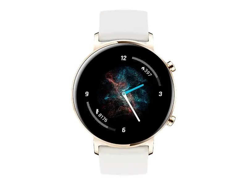 Huawei Watch GT 2 - Champagne Gold Edition - 42 mm - Champagne Gold Edelstahl - intelligente Uhr