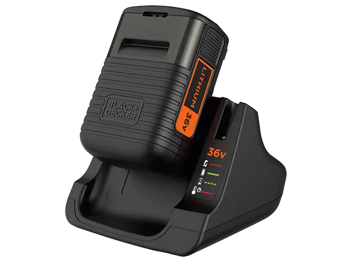 Black & Decker BDC2A36-QW, Batterie- & Ladegerät-Set, 2 Ah, 36 V, Black & Decker, Schwarz, Lithium-Ion (Li-Ion)