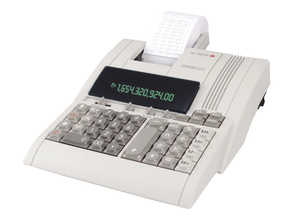 Olympia CPD 3212 S - Druckrechner - VFD - 12 946776002