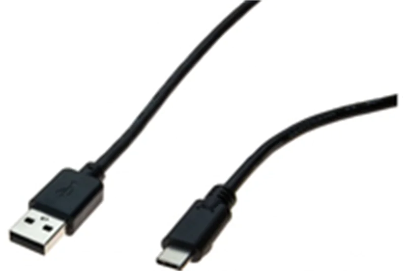 exertis Connect - USB-Kabel - USB (M) zu 24 pin USB-C (M) - USB 2.0 - 1 m - Schwarz