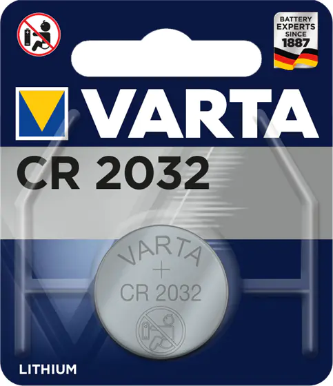 Varta Knopfbatterie Electronics CR2032 230 mAh 1er Blister 06032 101 401