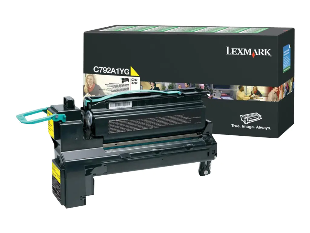 Lexmark Gelb - original - Tonerpatrone LCCP C792A1YG