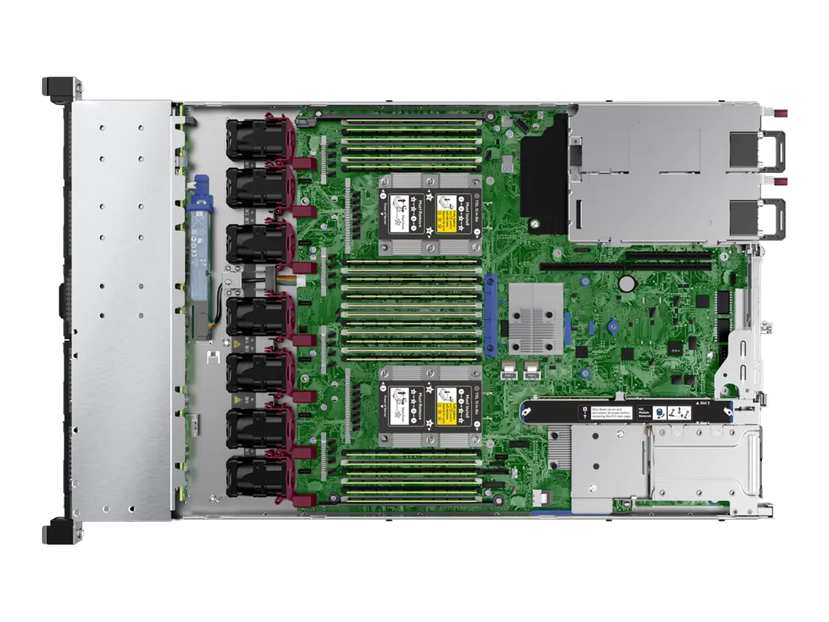 HPE ProLiant DL360 Gen10 - Server - Rack-Montage - 1U - zweiweg - 1 x Xeon Gold 5217 / 3 GHz - RAM 32 GB - SAS - Hot-Swap 6.4 cm (2.5") Schacht/Schächte - keine HDD - 1GbE - kein Betriebssystem - Monitor: keiner