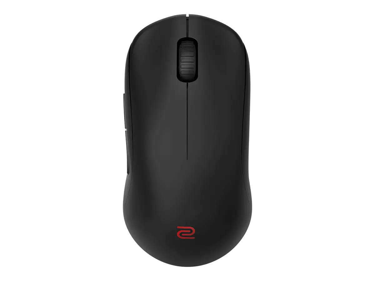 BenQ ZOWIE U2 - Maus - für eSports - 5 Tasten - kabellos, kabelgebunden - USB-A, 2.4 GHz - kabelloser Empfänger (USB) - Schwarz