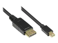 Good Connections Anschlusskabel DisplayPort Stecker auf Mini DisplayPort Stecker - vergoldet -