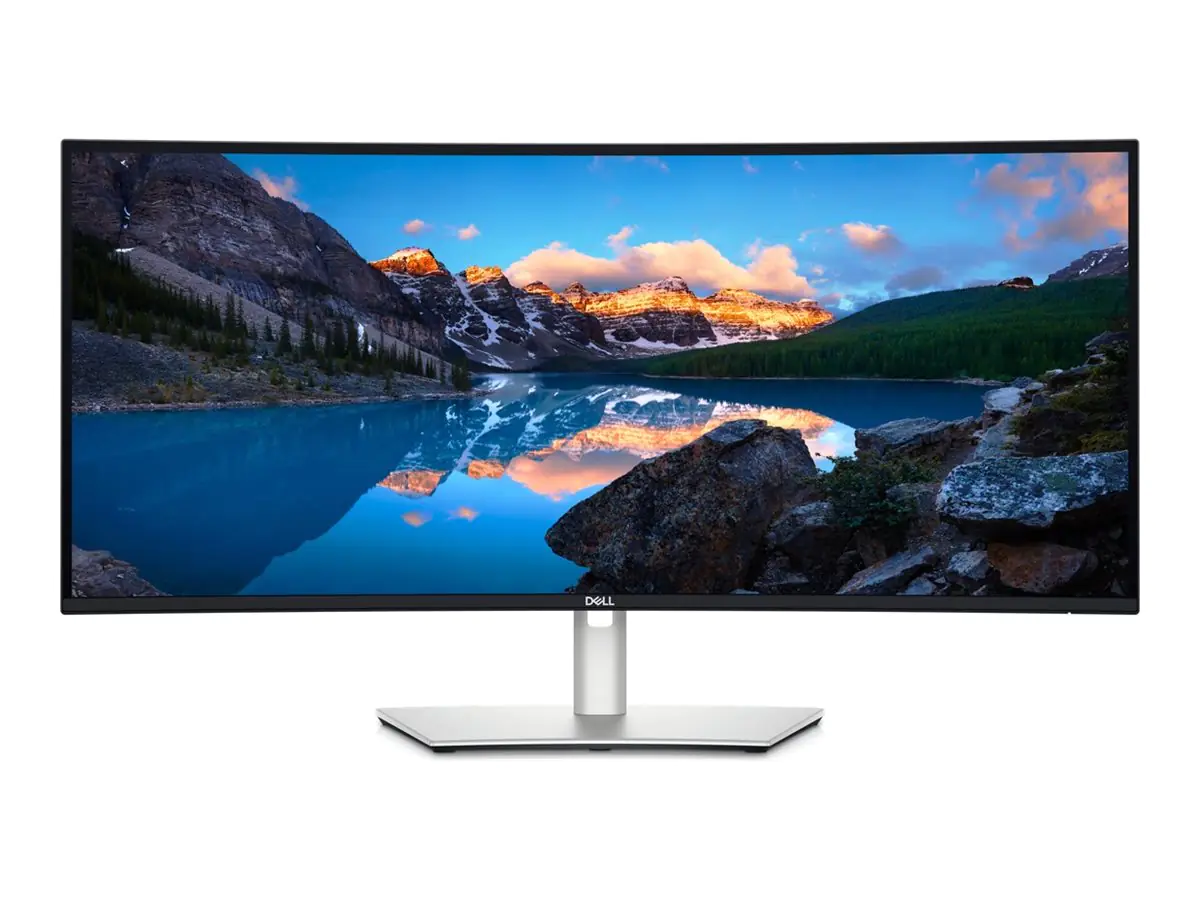Dell UltraSharp U3425WE - LED-Monitor - gebogen - 86.4 cm (34") (34.14" sichtbar) - 3440 x 1440 UWQHD @ 120 Hz - IPS - 300 cd/m² - 2000:1 - 5 ms - Thunderbolt 4, HDMI, DisplayPort - Lautsprecher - mit 3 Jahre Basis-Hardware-Service mit Advanced Exchange n