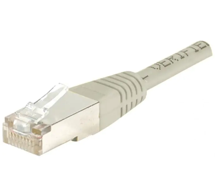 exertis Connect - Patch-Kabel - RJ-45 (M) zu RJ-45 (M) - 5 m - Foiled Unshielded Twisted Pair (F/UTP) - CAT 5e - Innen, geformt - Grau