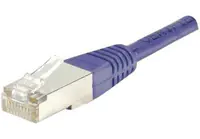 exertis Connect Dexlan 853340 - 15 m - Cat6 - F/UTP (FTP) - RJ-45 - RJ-45 - Violett