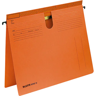 Leitz Hängehefter SERIE 18 DIN A4 250g/m² Manilakarton, recycelt orange 50 St./Pack.
