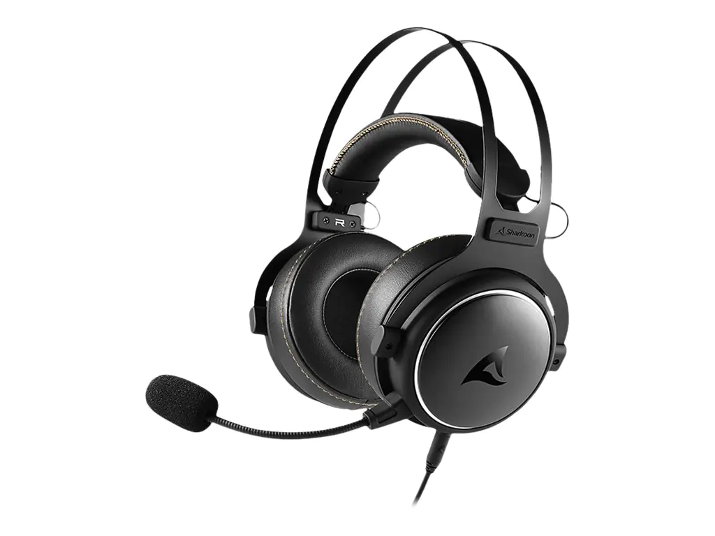 Sharkoon SKILLER SGH50 - Headset - ohrumschließend - kabelgebunden - 3,5 mm Stecker