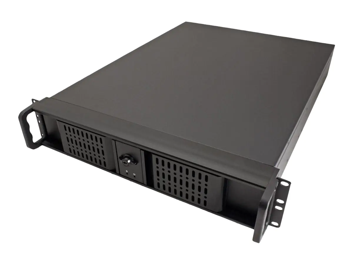 VALUE - Rack-Montage - 2U - ATX - keine Spannungsversorgung (ATX) - Schwarz - USB