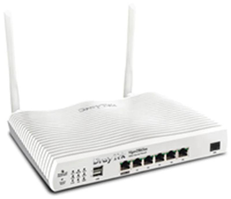 Draytek Vigor 2865ax, Wi-Fi 6 (802.11ax), Dual-Band (2,4 GHz/5 GHz), Ethernet/LAN, ADSL2, Weiß, Tabletop-Router V2865AX-B-DE-AT-CH
