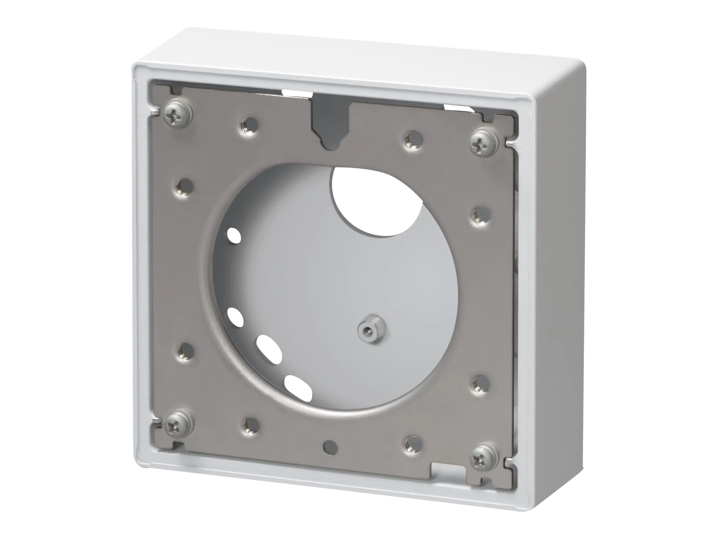 Panasonic i-PRO WV-QJB500-W - Kamera-Anschlussbox - geeignet für Wandmontage - weiß - für i-Pro WV-S22500, S25500, S25700, S4176, S4576, S61301; i-Pro S Series WV-S65302