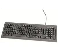 Dacomex K460u USB Tastatur mit Hub schwarz