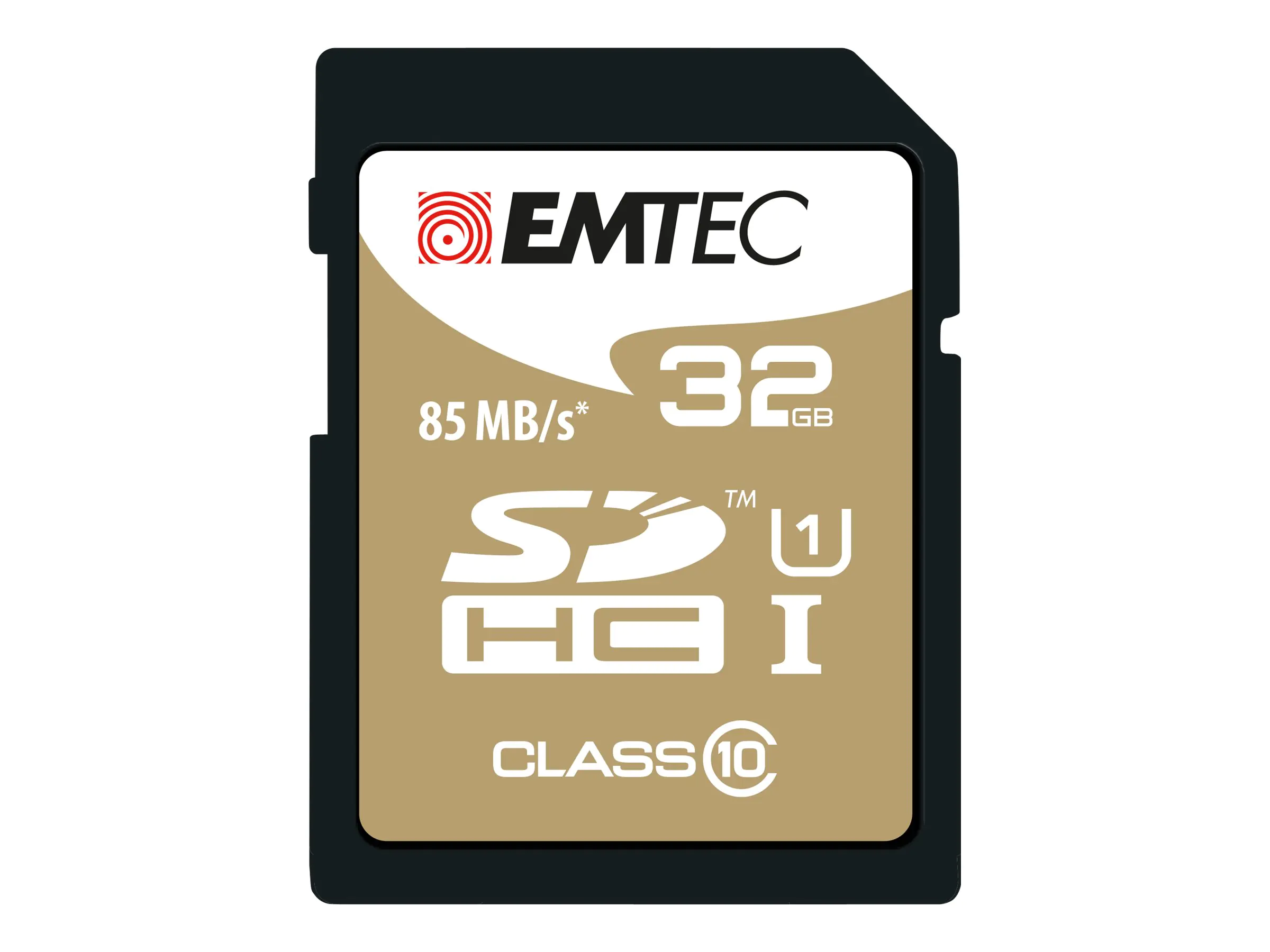 EMTEC Gold+ - Flash-Speicherkarte - 32 GB - Class 10 - SDHC