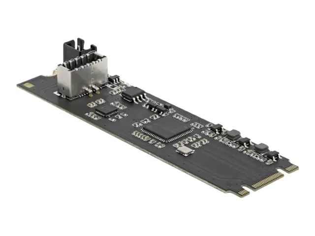 Delock Converter M.2 Key B+M male to 1 x internal USB 3.2 Gen 2 key A 20 pin female - Schnittstellenadapter - M.2 - M.2 Card - PCIe, USB 3.2 (Gen 2)