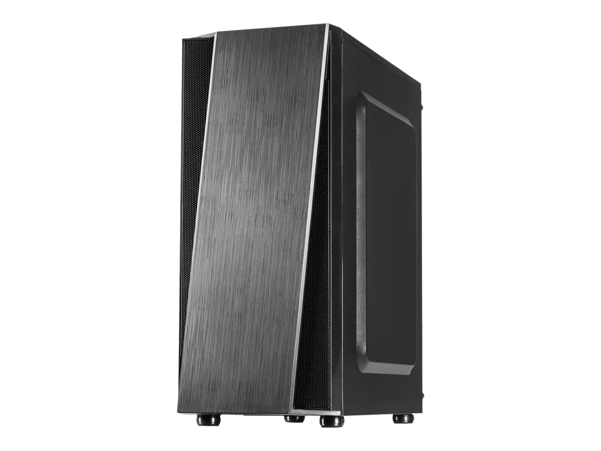 Inter-Tech T-11 TELEVEN - Tower - ATX - Seitenteil mit Fenster (Glas) - keine Spannungsversorgung - USB/Audio