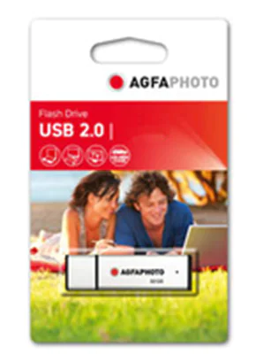 AgfaPhoto USB Flash Drive 2.0 - USB-Flash-Laufwerk - 16 GB - USB 2.0