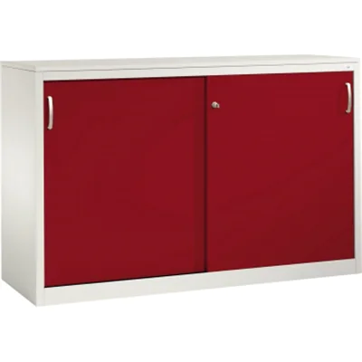 C+P Akten-Sideboard 215600S10049 2x2OH 1000x1600x500mm lgr/rrt