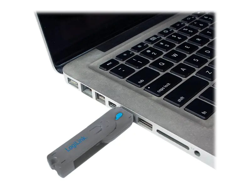 LogiLink USB-Portblocker - Blau AU0043