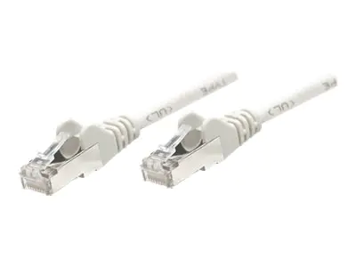 Intellinet Patch-Kabel RJ-45 RJ-45 329934 SFTP-Kabel CAT 5e 7.50 m Grau