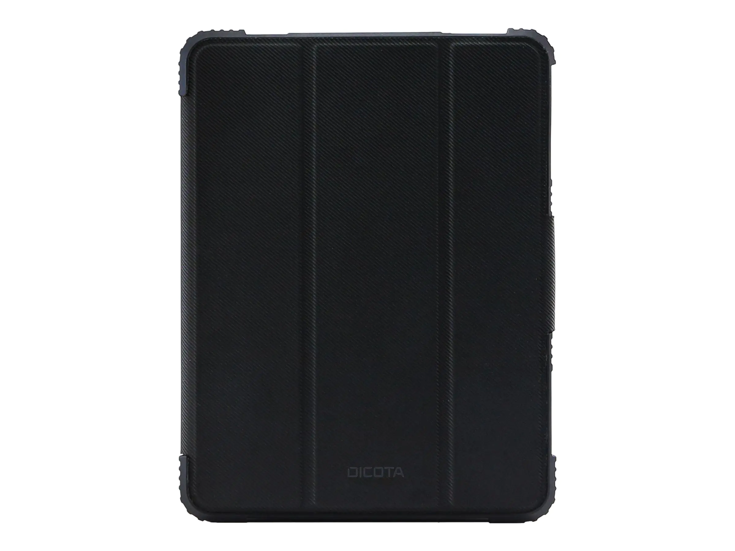 Dicota Folio Case - Flip-Hülle für Tablet - Thermoplastisches Polyurethan (TPU), Polycarbonat, recycletes PET - Schwarz - 11" - für Apple 10.9-inch iPad Air (4. Generation); 11-inch iPad Pro (3. Generation)
