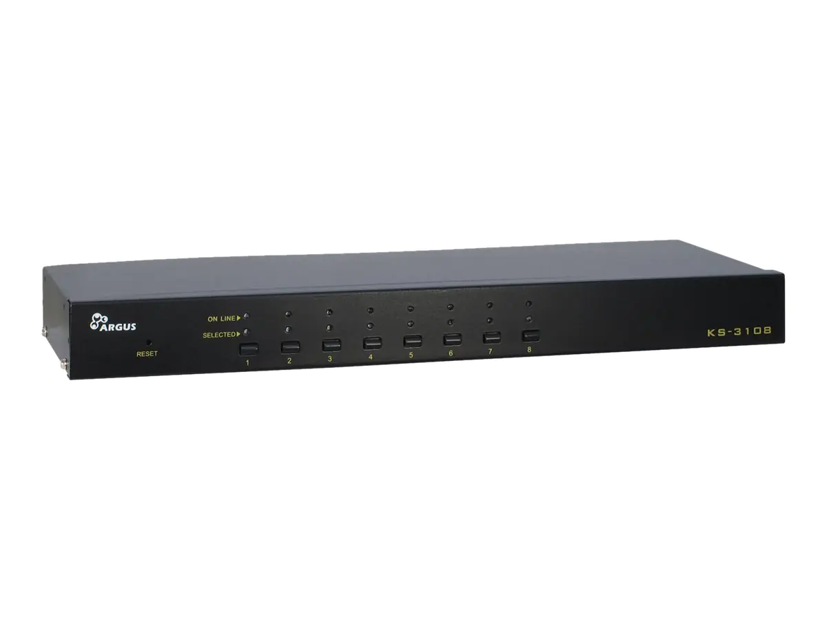 Argus KVM KS-3108 - KVM-Switch - 8 x KVM port(s)