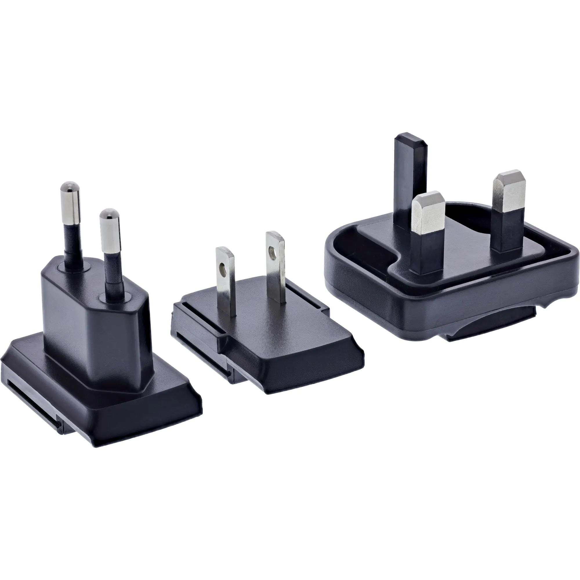 InLine 3-Port TravelCharge - 65W USB-Netzteil - 2x USB-C - 1x USB-A - EU/UK/US