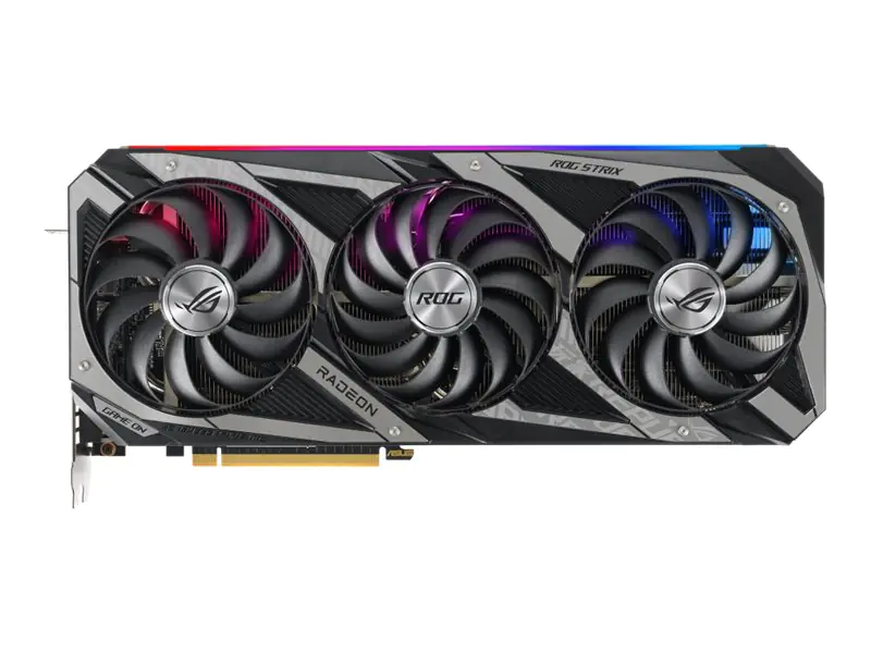 ASUS ROG Strix Radeon RX 6750 XT OC Edition - Grafikkarten - Radeon RX 6750 XT - 12 GB GDDR6 - PCIe 4.0 - HDMI, 3 x DisplayPort