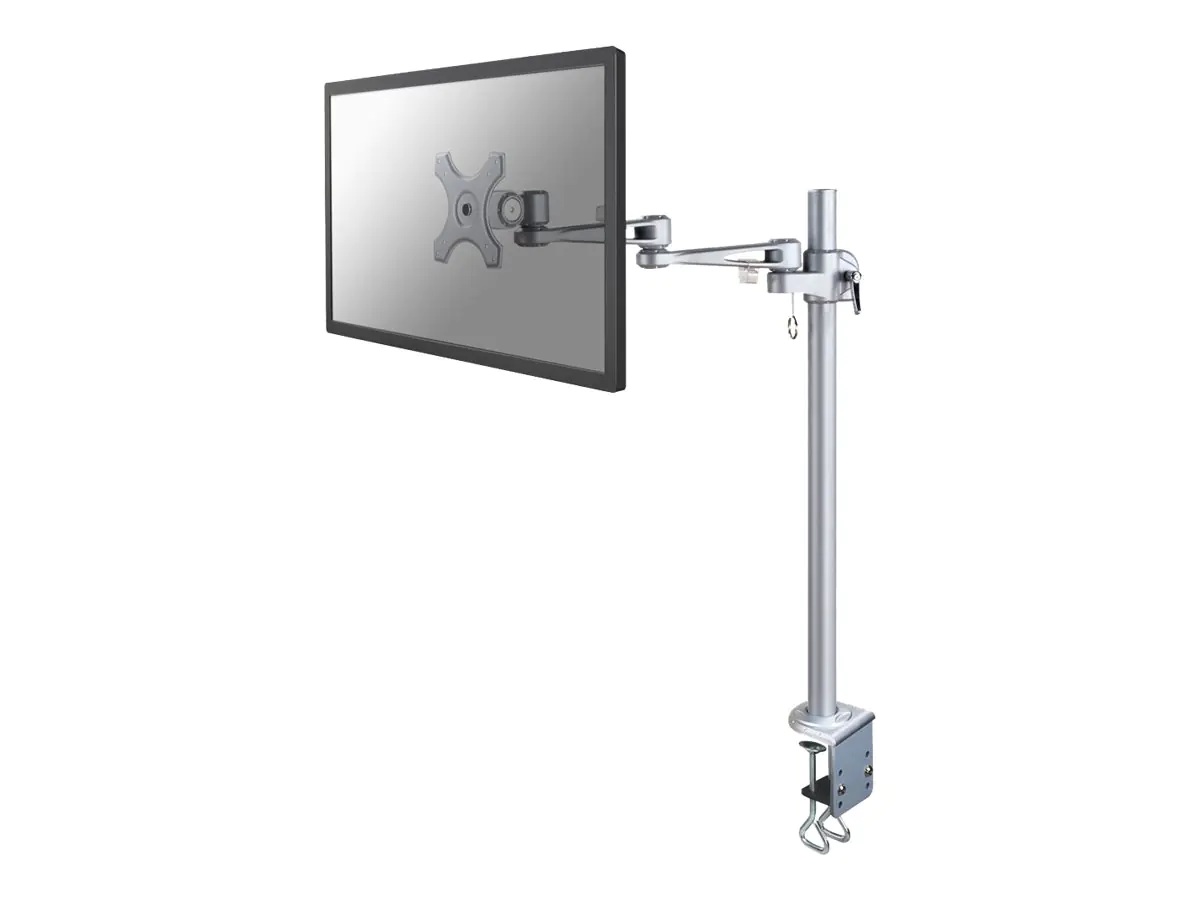 Neomounts FPMA-D935POLE70 - Befestigungskit - Voll beweglich - für LCD-Display - Silber - Bildschirmgröße: 25.4-76.2 cm (10"-30") - Klemmmontage, Tischmontage