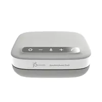 J5Create Speakerphone Dock JCDS335 - Dockingstation - USB-C 3.2 Gen 2 - 2 x HDMI - 1GbE, Bluetooth 5.2