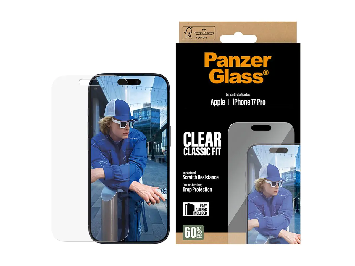 PanzerGlass Displayschutz Classic Fit iPhone 17 Pro