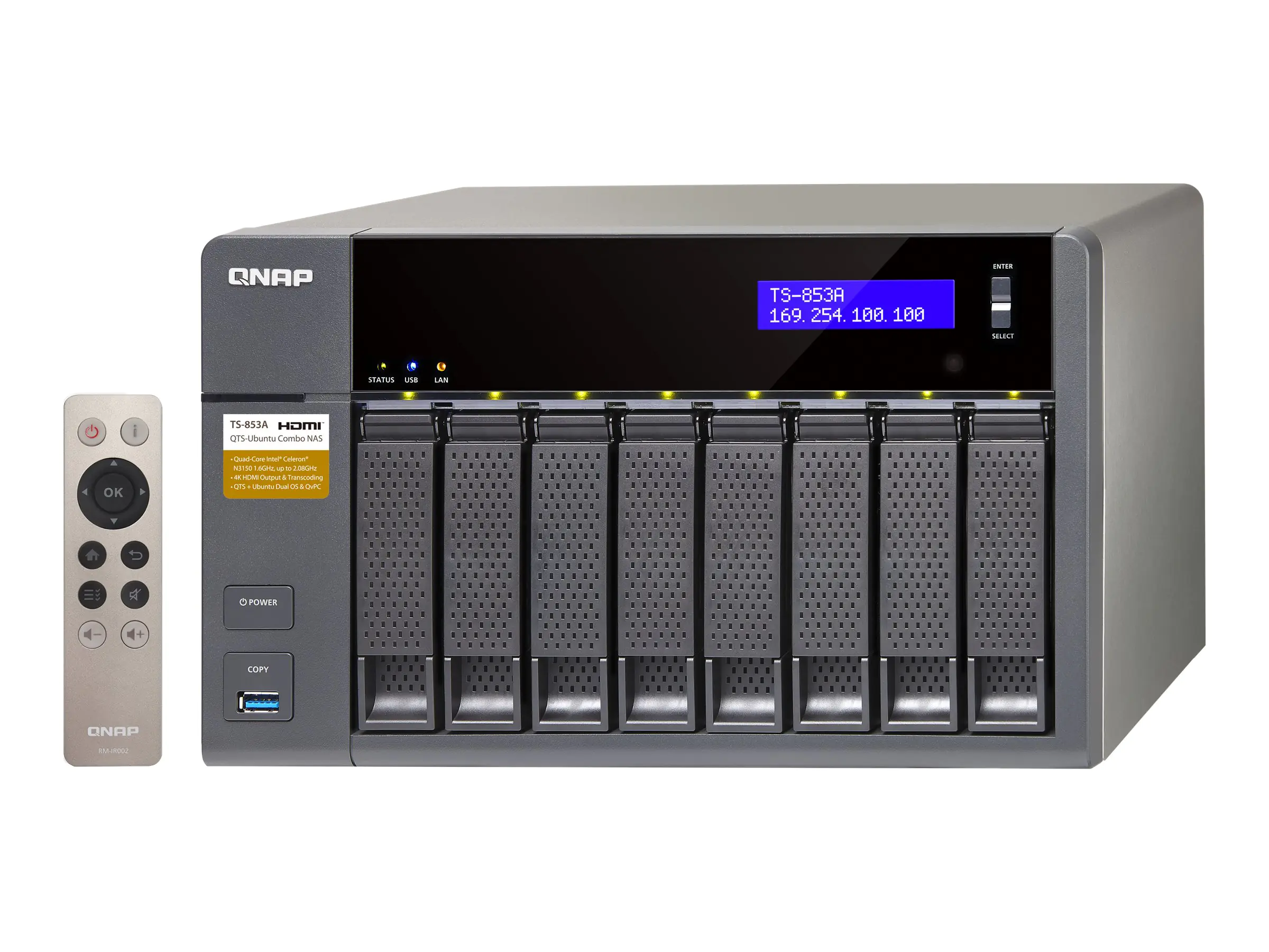 Qnap NAS-Server TS-853A-8G