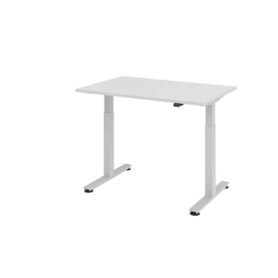 Hammerbacher Schreibtisch VXMST12/5/S 120x80cm grau