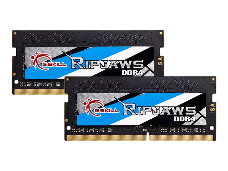 G.Skill Ripjaws - DDR4 - kit - 16 GB: 2 x 8 GB - SO DIMM 260-PIN - 3200 MHz / PC4-25600 - CL22 - 1.2 V - ungepuffert - non-ECC