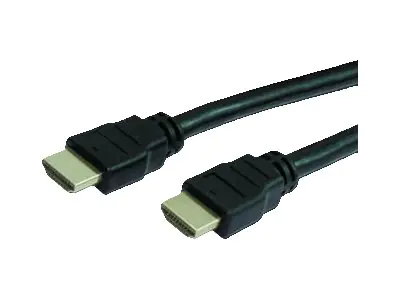 MediaRange - HDMI-Kabel mit Ethernet - HDMI männlich zu HDMI männlich - 1.5 m - Schwarz
