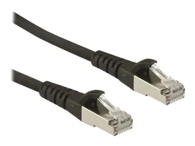 Roline - Patch-Kabel - RJ-45 (M) bis RJ-45 (M) - 50 cm - SFTP, PiMF - CAT 6a - Schwarz
