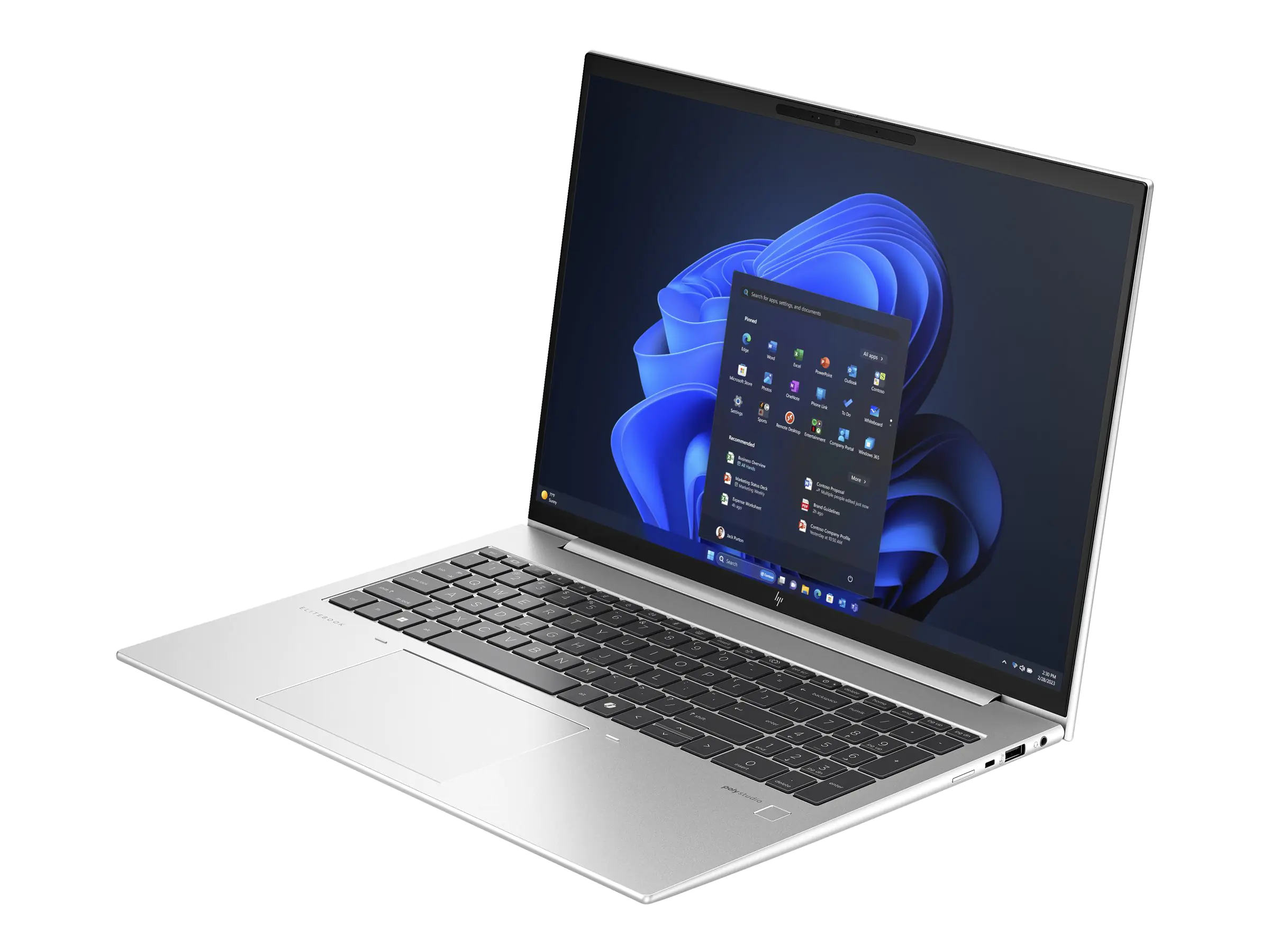 HP EliteBook 860 G11 Notebook - Intel Core Ultra 5 125U / 1.3 GHz - vPro - Win 11 Pro - Intel Graphics - 16 GB RAM - 512 GB SSD NVMe - 40.6 cm (16") IPS 1920 x 1200 - Wi-Fi 6E, Bluetooth - kbd: Deutsch - mit HP Wolf Pro Security Edition (1 Jahr)