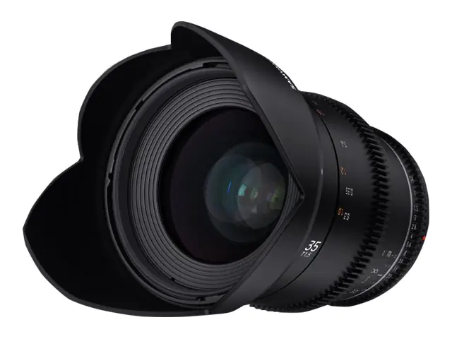 Samyang - Objektiv - 35 mm - T1.5 VDSLR MK2 - Sony E-mount - für Sony Cinema Line; a VLOGCAM; a1; a1 II; a6700; a7 IV; a7C; a7C II; a7CR; a7R V; a9 III