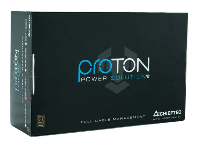 Chieftec Proton Series BDF-650C - Netzteil (intern) - ATX12V 2.3 - 80 PLUS Bronze - Wechselstrom 115-230 V - 650 Watt - aktive PFC