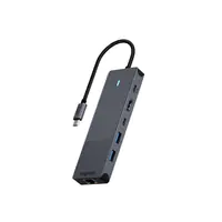 Rapoo USB-C Multiport Adapter 6-in-1 grau - Adapter