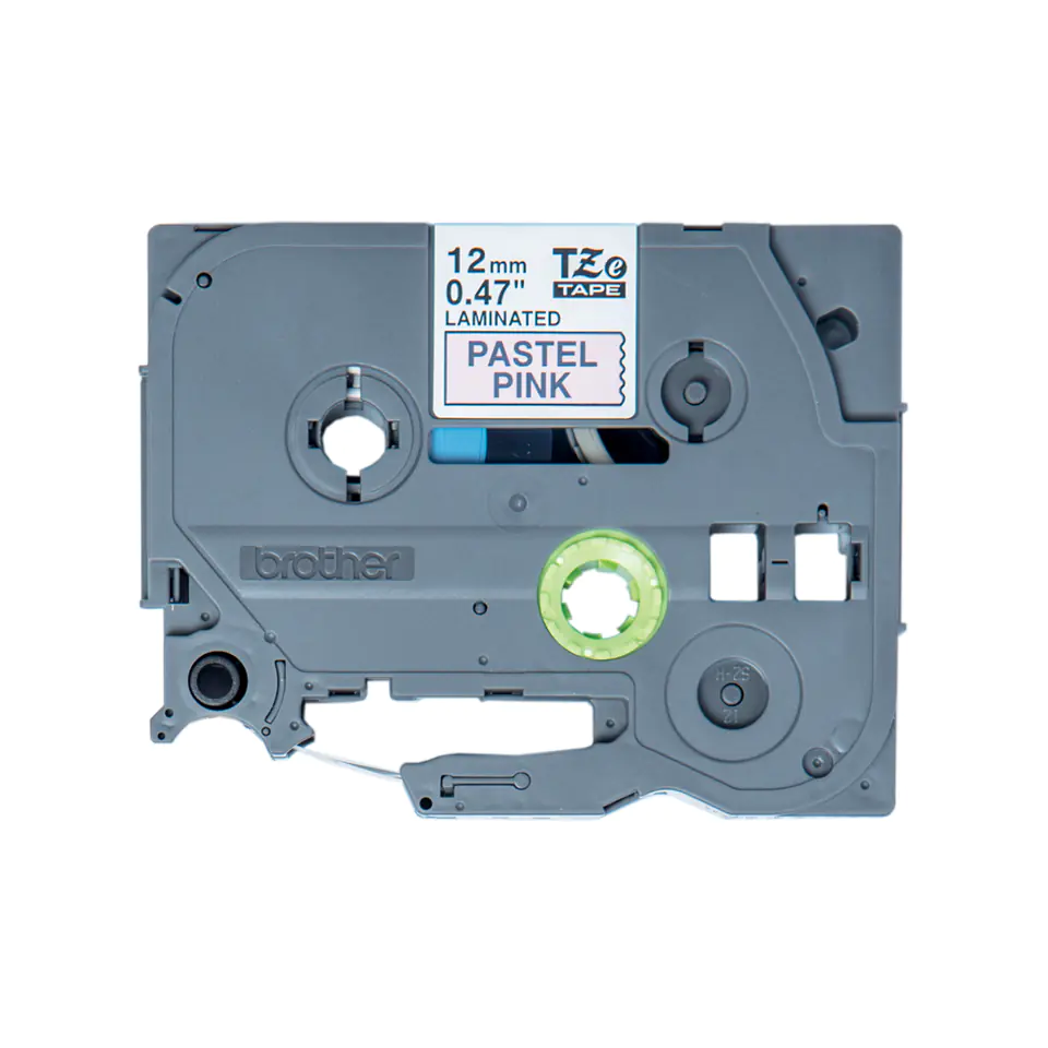 Brother TZe-MQE31 - Schwarz auf Pastellrosa - Rolle (1,2 cm x 8 m) 1 Rolle(n) laminiertes Band - für Brother PT-D210, D600, H110, P750, P950; P-Touch Cube PT-P300; P-Touch Cube Pro PT-P910