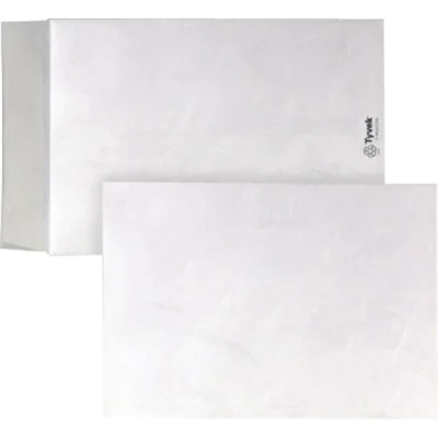 Tyvek® Versandtasche DIN B5 176 x 250 mm (B x H) ohne Fenster 55g/m² mit Haftklebung Tyvek® weiß 100 St./Pack.