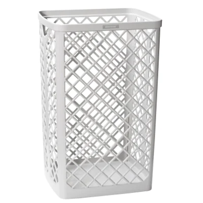 Katrin Abfalleimer 40l ABS Kunststoff weiß 1 Sortierfach 6 St./Pack.